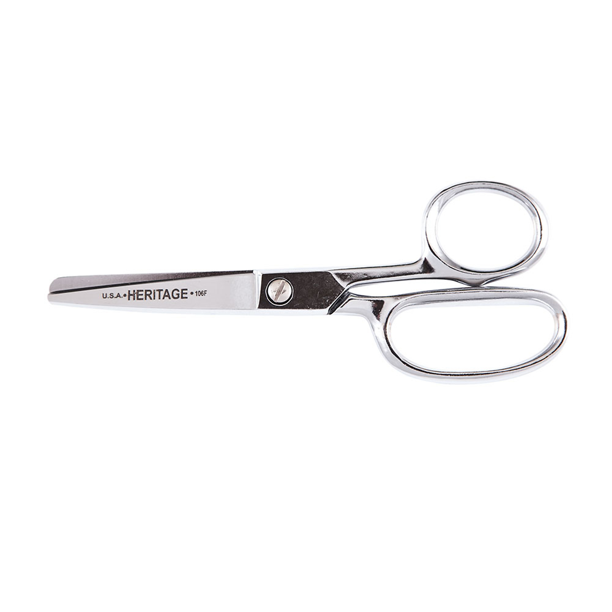 Klein Tools, Straight Trimmer, Fully Rounded Tips, 6in., Blade Size 2.63 in, Tool Length 6.13 in, Model# 106F